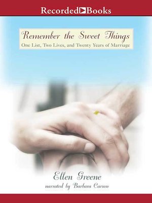 cover image of Remember the Sweet Things